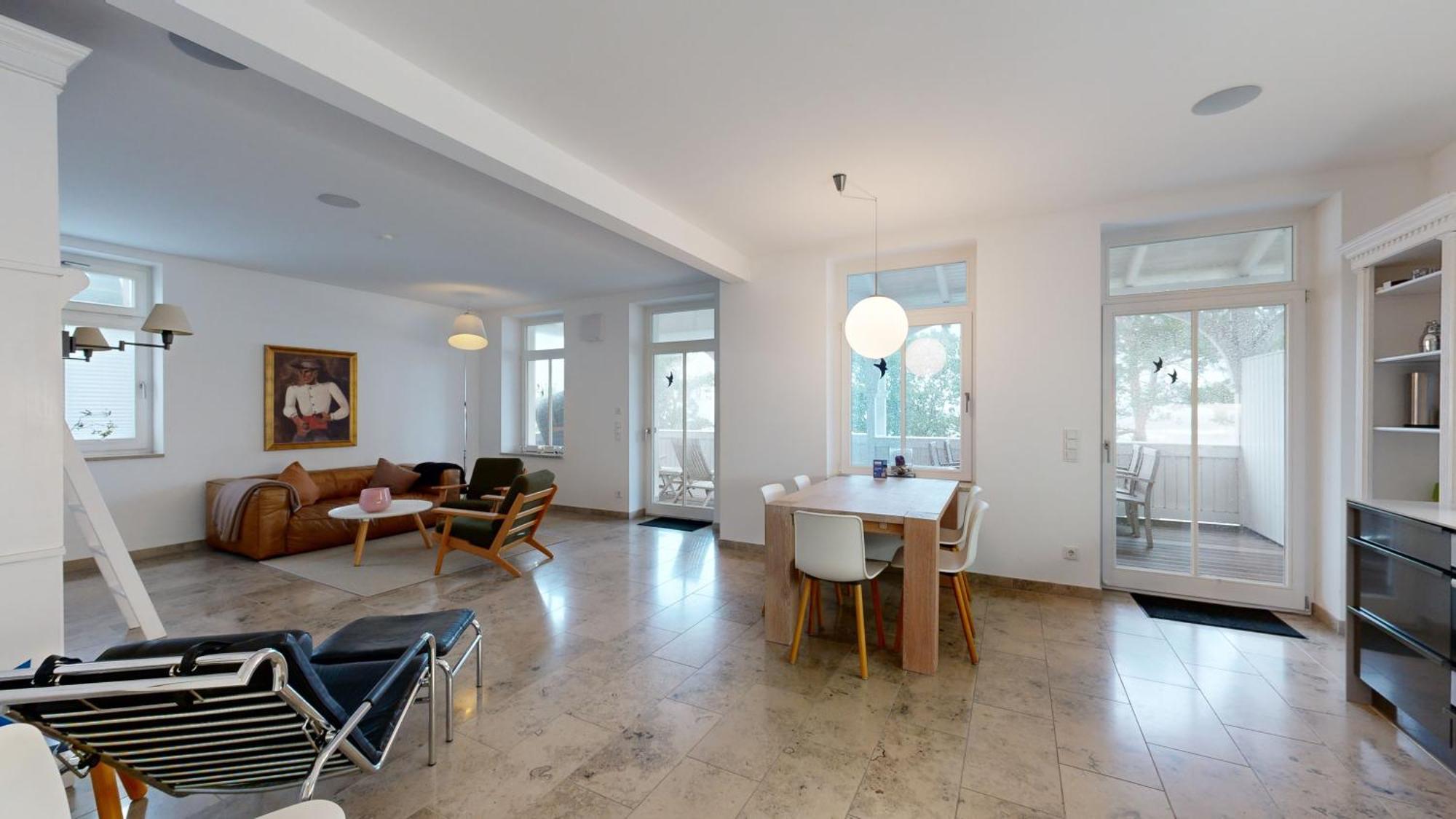 Fewos In Direkt Am Strand Mit Meerblick, Villa Seeblick, Остзебад Бинц Экстерьер фото