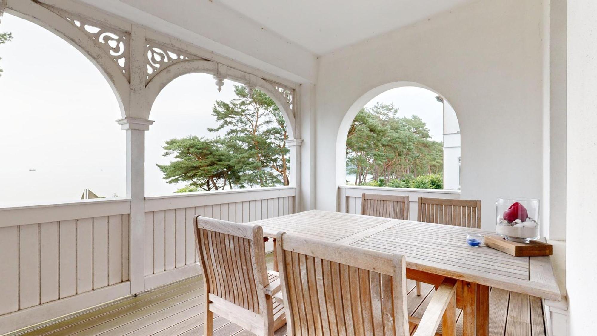Fewos In Direkt Am Strand Mit Meerblick, Villa Seeblick, Остзебад Бинц Экстерьер фото