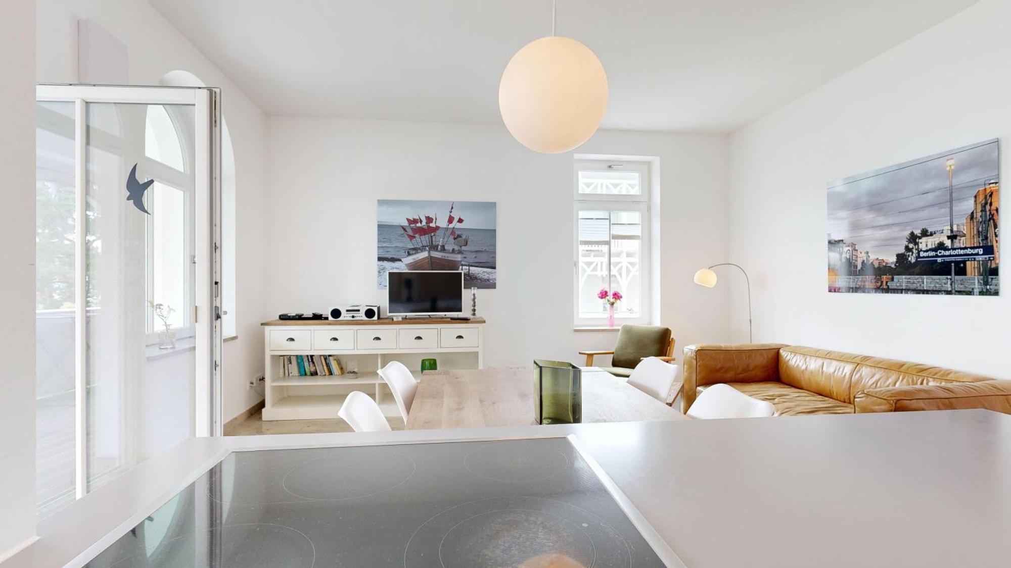 Fewos In Direkt Am Strand Mit Meerblick, Villa Seeblick, Остзебад Бинц Экстерьер фото